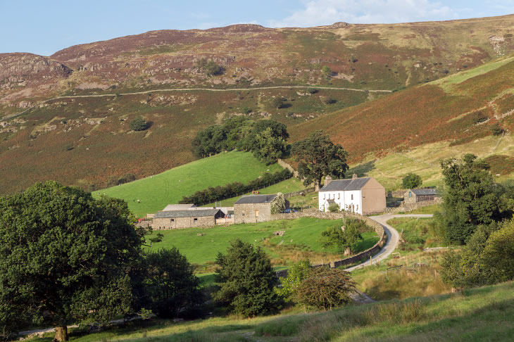 Ashness Farm - view